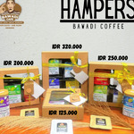 Hampers Parcel Hadiah Gift Bawadi Coffee Kopi (Paket C)