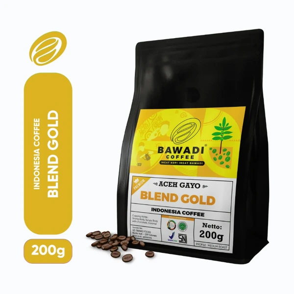 Bawadi Kopi Blend Gold Aceh Gayo 200gr