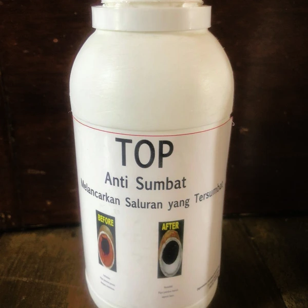 Top Anti Sumbat Pelancar Saluran Pembuangan Air WC dan Wastafel 400 g