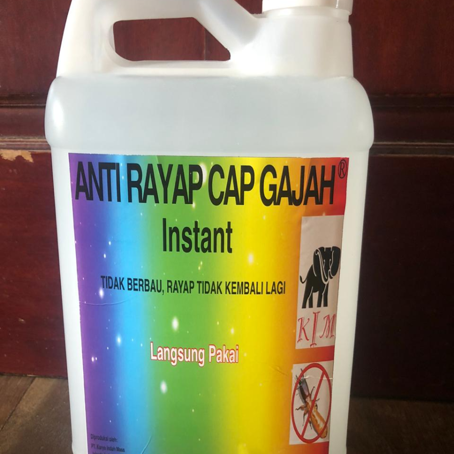 TERBUKTI! Anti Rayap dan Anti Totor Cap Gajah Langsung Pakai 5 Liter