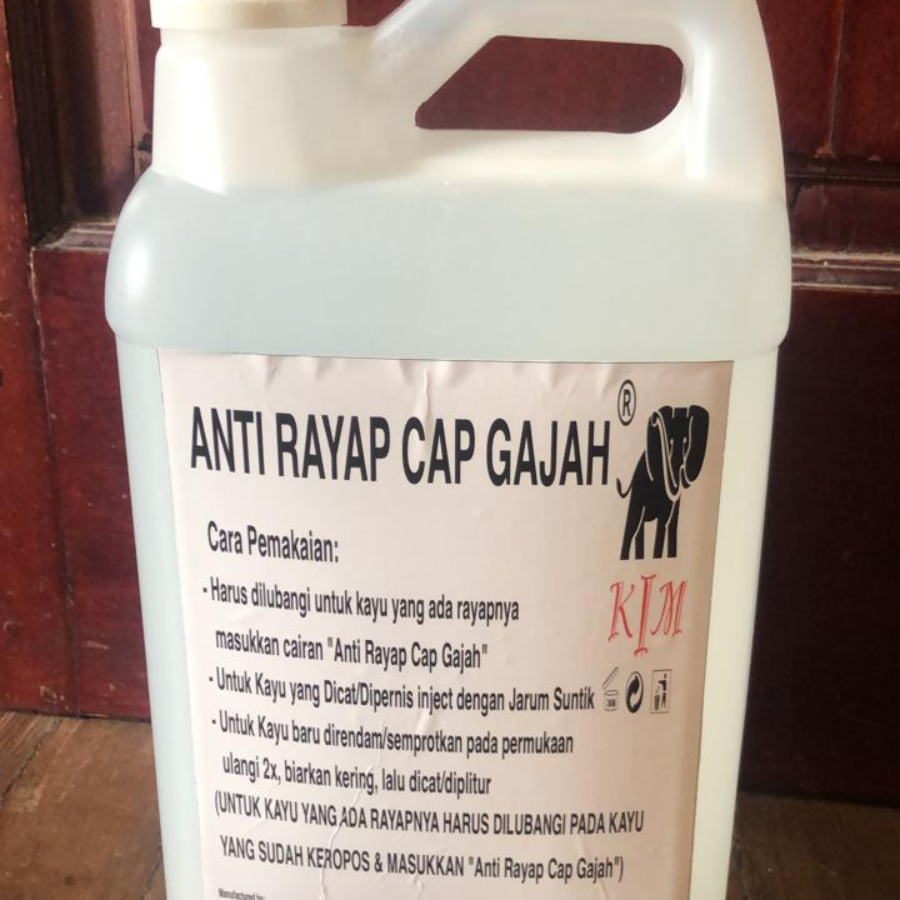 TERBUKTI! Anti Rayap dan Anti Totor Cap Gajah Langsung Pakai 5 Liter