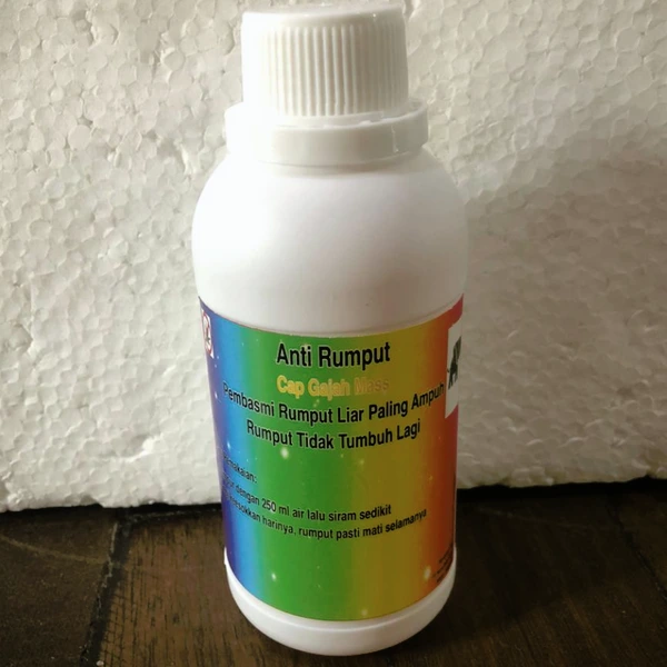 CAP GAJAH MASS HERBISIDA PEMBASMI RUMPUT LIAR TERAMPUH & GULMA 250 ML