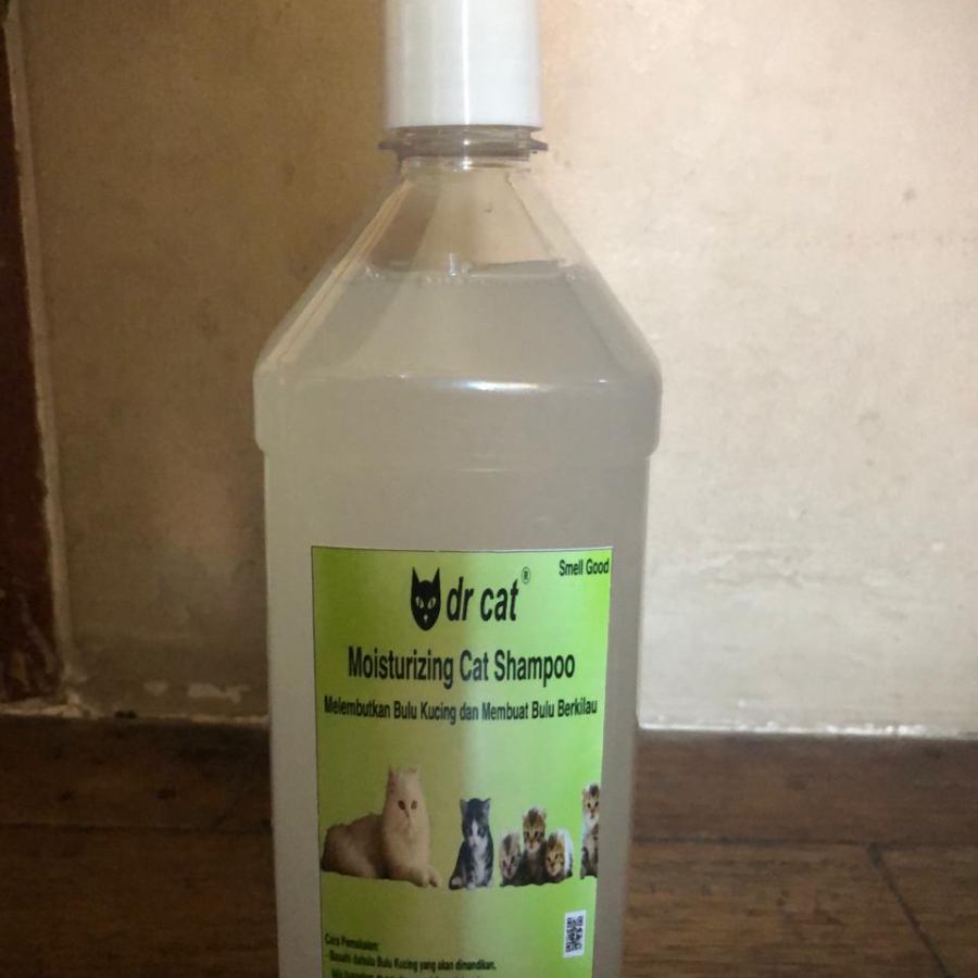 Shampoo Kucing Pelembut Bulu dan Anti Kutu 1100ml