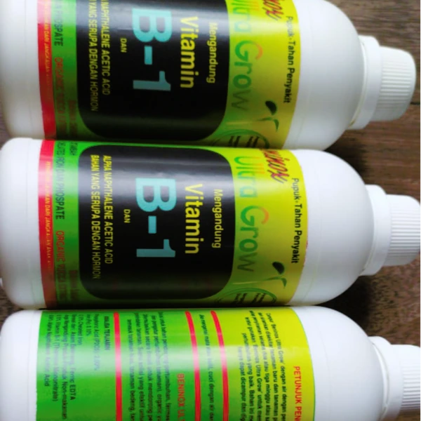 PUPUK VIT B1 VITAMIN - Vitamin B1 Tanaman Beninox Ultra Grow 500ml
