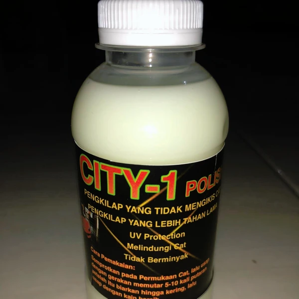 Pengkilap Cat Berkualitas City 1 Polish Refill Tidak Mengikis Cat