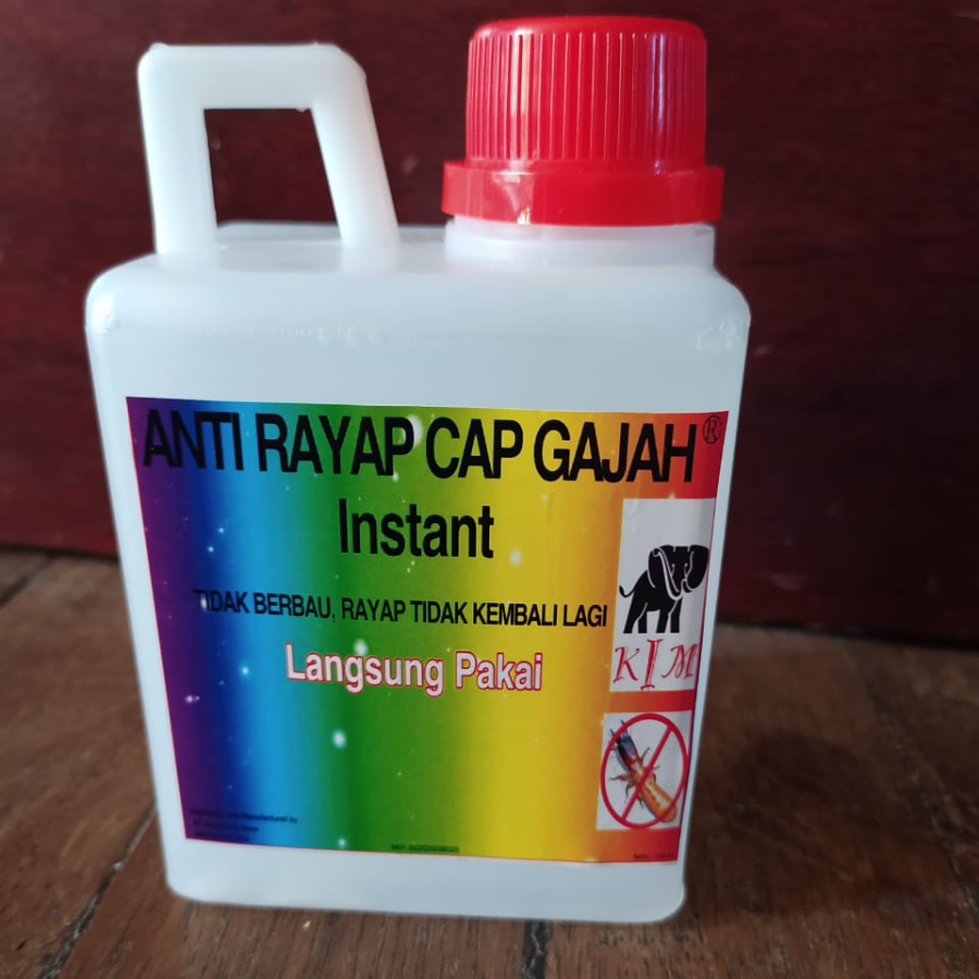 Anti Rayap Cap Gajah Instant Langsung Pakai Rayap Musnah