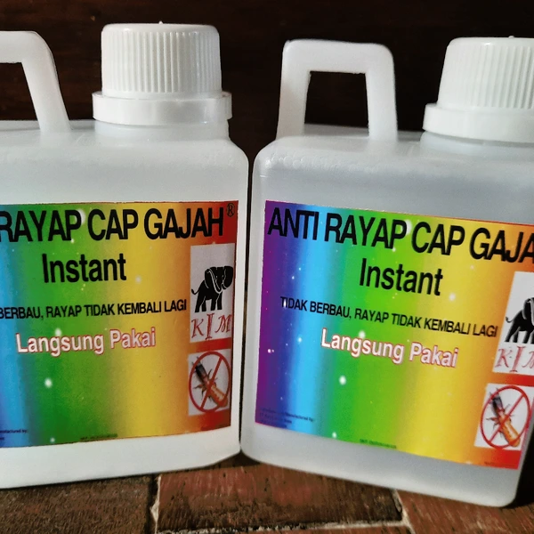 Anti Rayap Cap Gajah Instant Langsung Pakai Rayap Musnah
