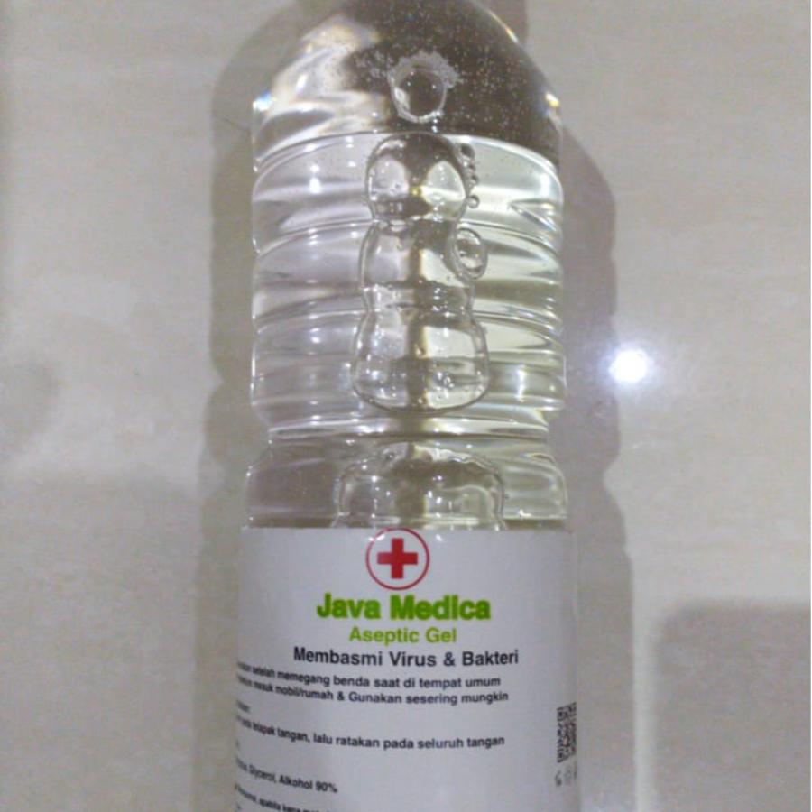 Aseptic Gel 1 liter (1000 ml) Refill Java Medica