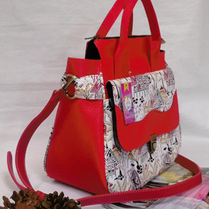 Annaila Bag Motif kampung Urug