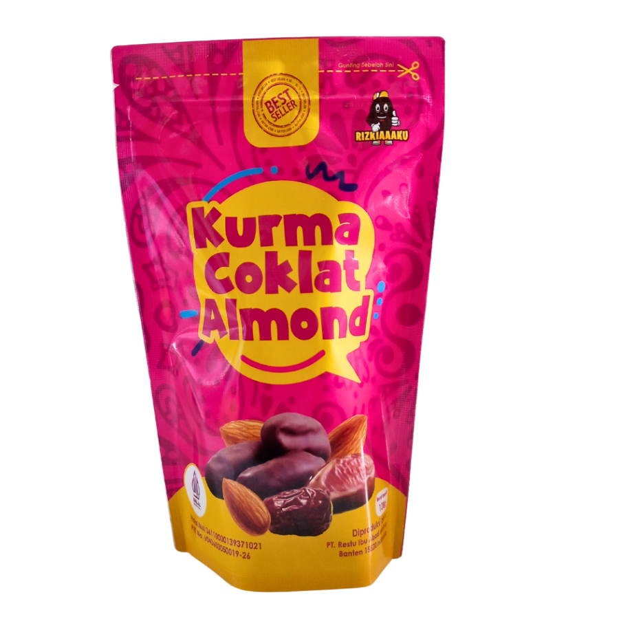 Coklat kurma Almond rizkiaaaku