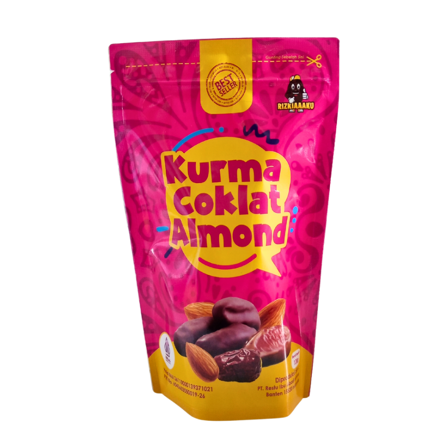 Coklat kurma Almond rizkiaaaku