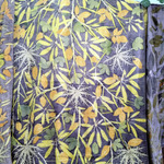 Kain Ecoprint Sutra Murni