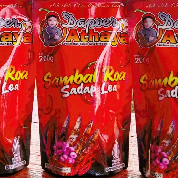 SAMBAL ROA DAPOER ATHAYA KHAS MANADO TERENAK DAN TERLARIS