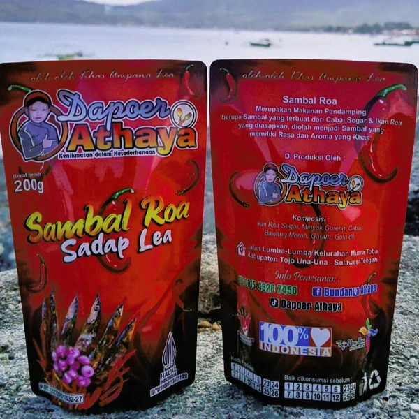 SAMBAL ROA DAPOER ATHAYA KHAS MANADO TERENAK DAN TERLARIS