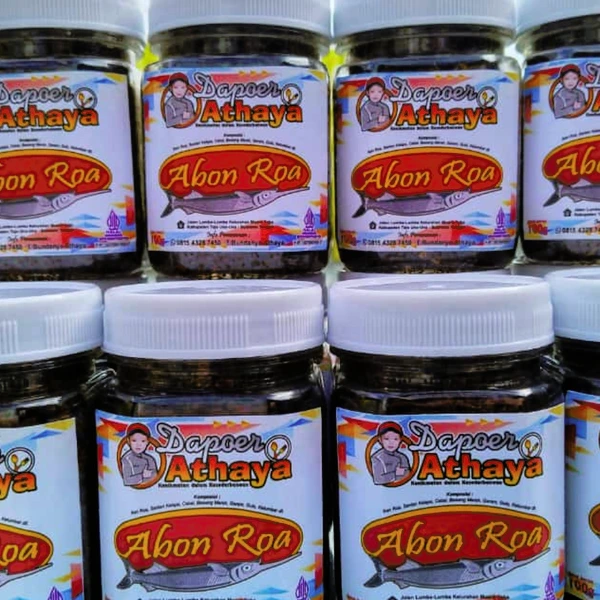 ABON ROA DAPOER ATHAYA  KHAS MANADO TERENAK TERMURAH TERLARIS