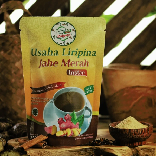Jahe merah instan liripina