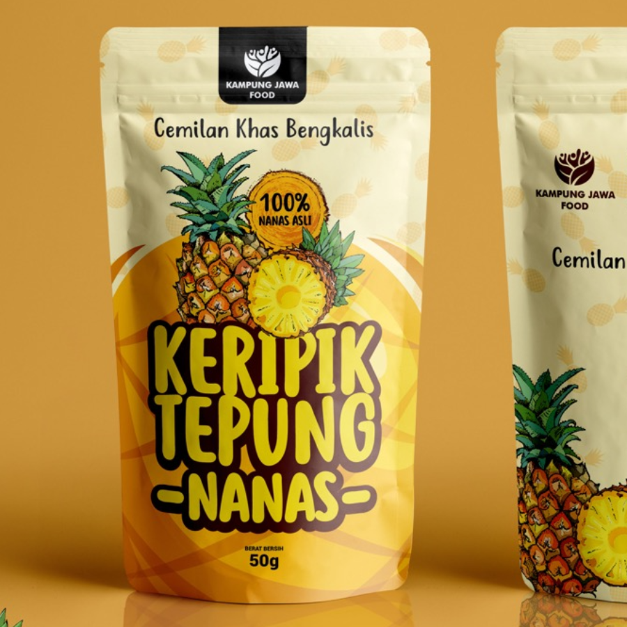 Keripik tepung nenas