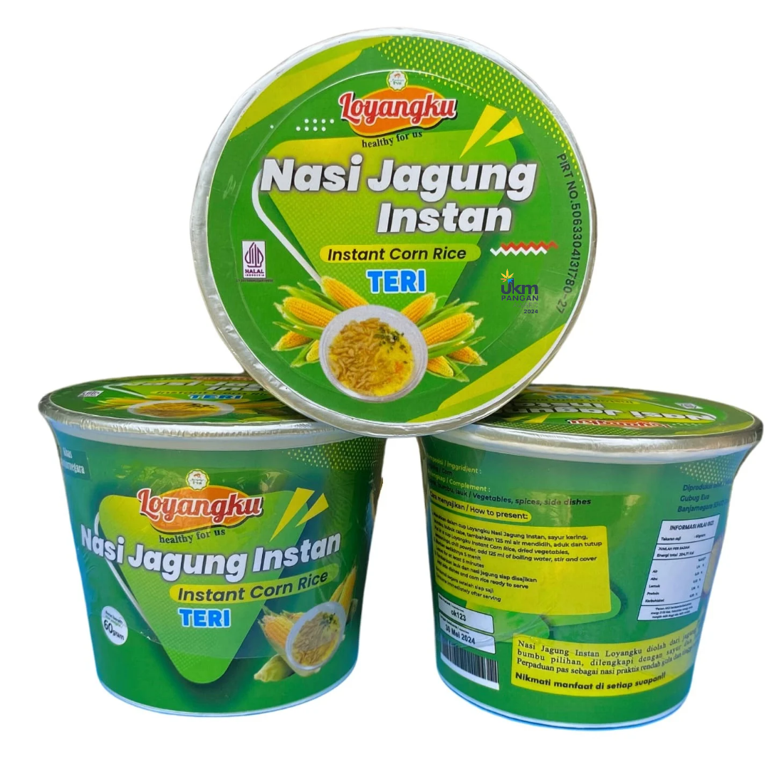 Nasi Jagung Instan Loyangku Cup