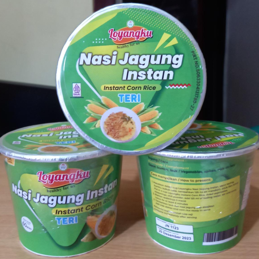 Nasi Jagung Instan Loyangku Cup