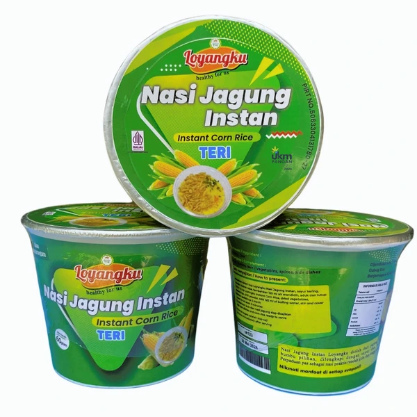 Nasi Jagung Instan Loyangku Cup