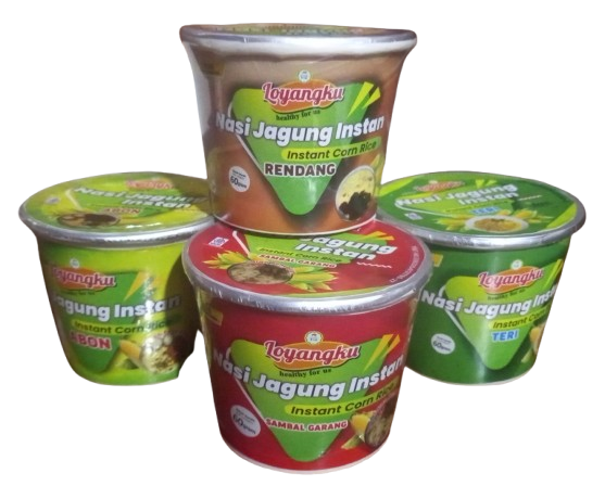 Nasi Jagung Instan Loyangku Cup