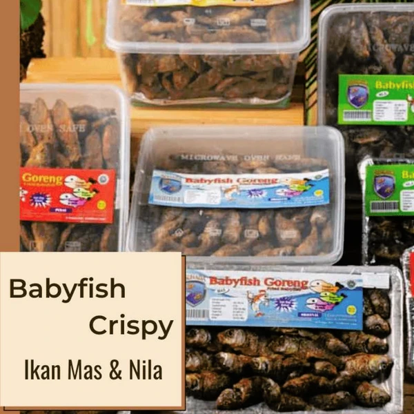 Baby Fish Crispy | Baby Fish Ikan Mas Original Crispy  Enak Bergizi