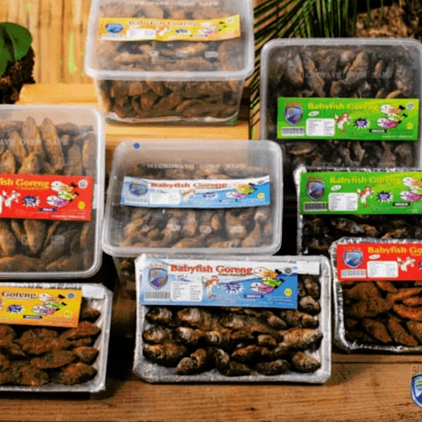 Baby Fish Crispy | Baby Fish Ikan Nila Tepung Original Crispy Enak Begizi