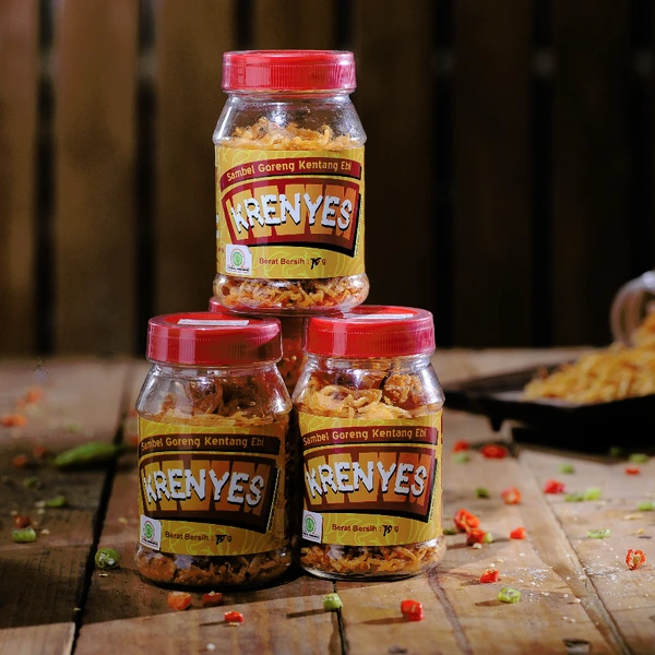Dede Satoe Sambal Kentang Ebi (Krenyes)