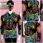 Kemeja Pria Motif Samora Kendayang