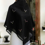 Jilbab Sulam Tabur Motif 1