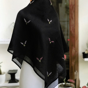 Jilbab Sulam Tabur Motif 1