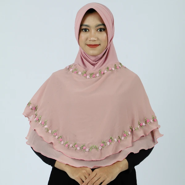 Jilbab Bergo Sulam