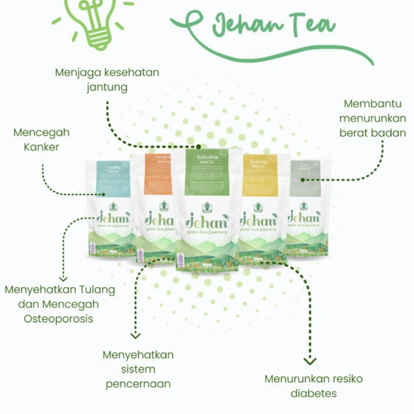 Relaxing green tea