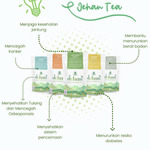 Refreshing green tea
