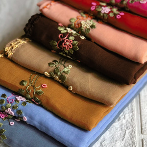 Jilbab Sulam - Almira Handmade
