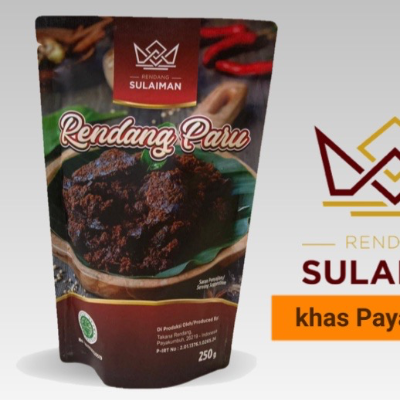 Rendang Paru Sapi 250 gram