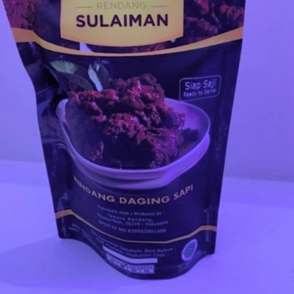 Rendang Paru Sapi 250 gram