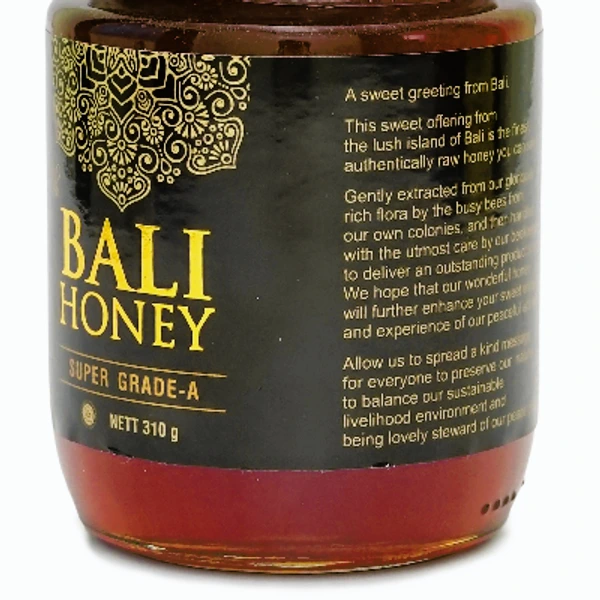 Bali Honey, Natural Raw Honey 310gr /pcs