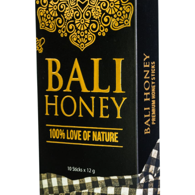 Bali Honey, Natural Raw Honey, Premium Stick 10x12gr /box