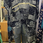 Piyama lengan panjang motif rayon