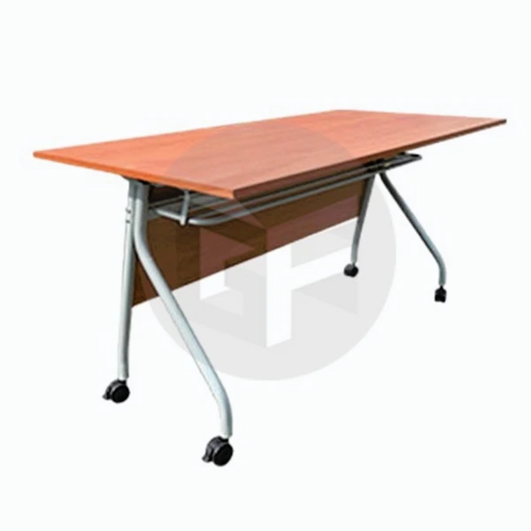 MEJA LIPAT KANTOR KAKI RODA INCLUDE INTALASI