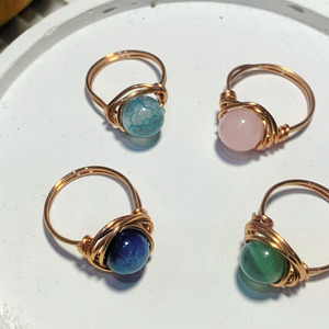 Cincin Tembaga Batu Kaca