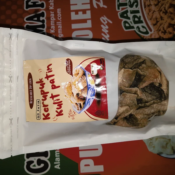 Kerupuk kulit patin