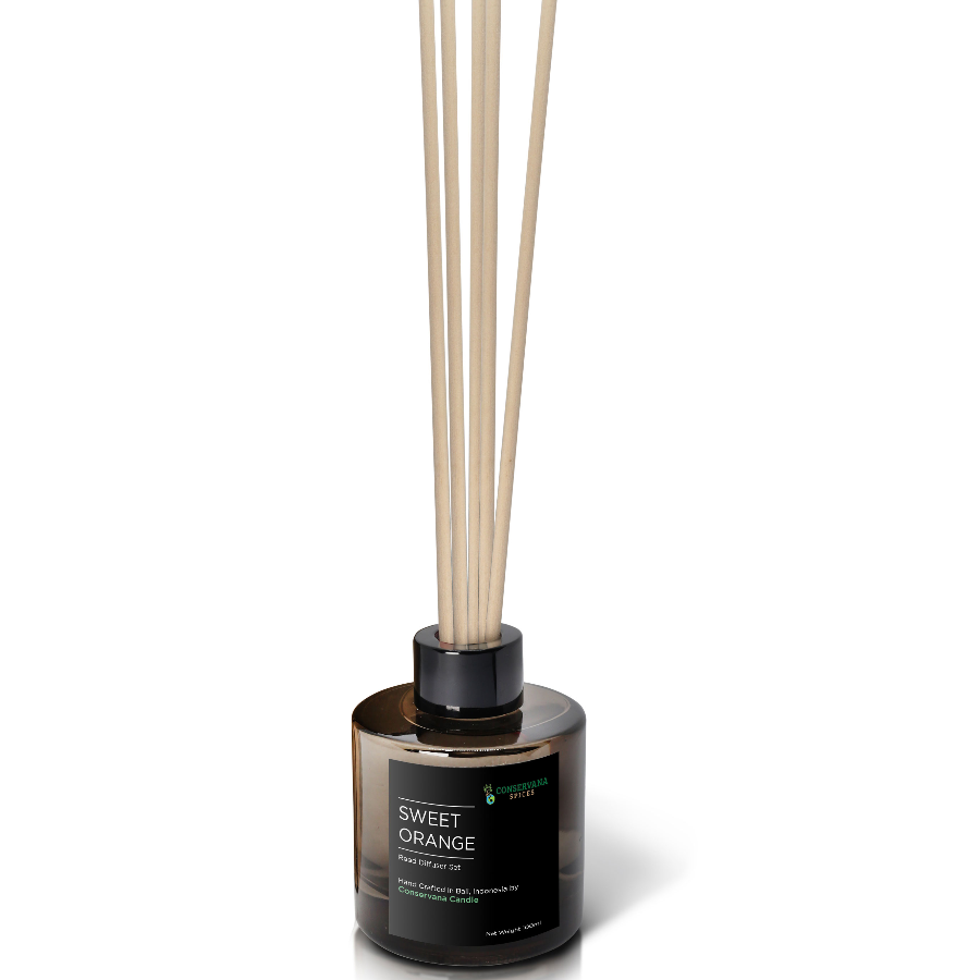 Natural Reed Diffuser Sweet Orange 100ml / Pengharum Ruangan