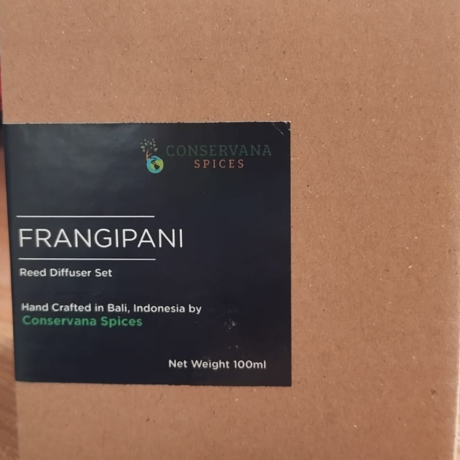 Natural Reed Diffuser Frangipani 100ml / Pengharum Ruangan