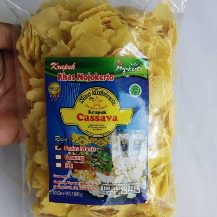 Kerupuk Cassava Mentah 250g