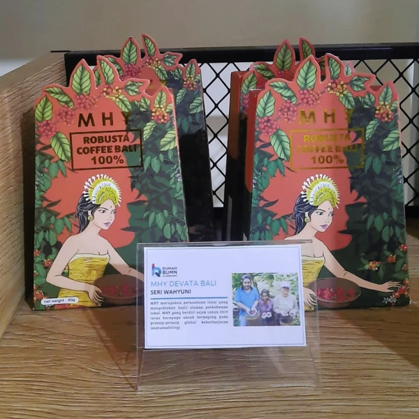 KOPI ROBUSTA PUPUAN BALI | 100% ROBUSTA BALI | MHY GIFT COFFEE 80 GRAM