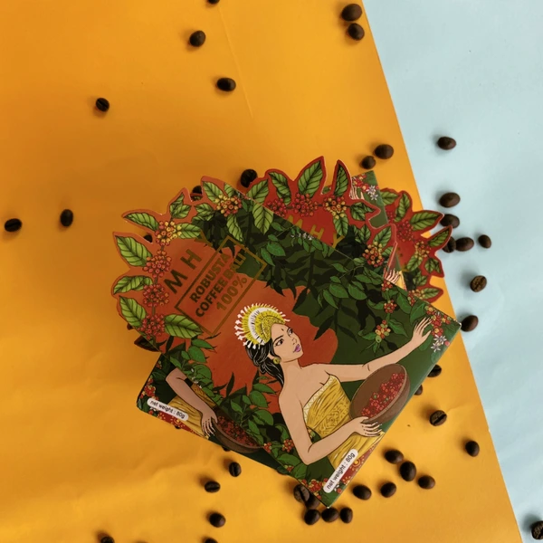 KOPI ROBUSTA PUPUAN BALI | 100% ROBUSTA BALI | MHY GIFT COFFEE 80 GRAM