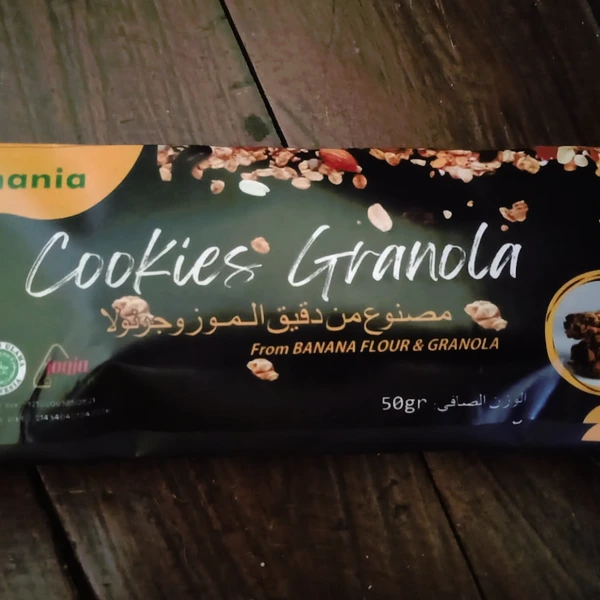 Bananania Banana cookies granola