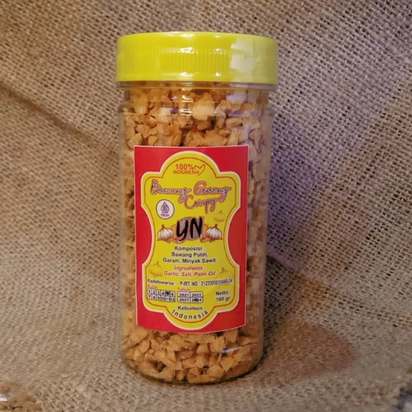 Bawang Putih Goreng Krispi YN